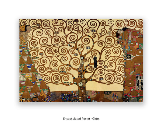 Gustav Klimt Tree of Life Art Poster