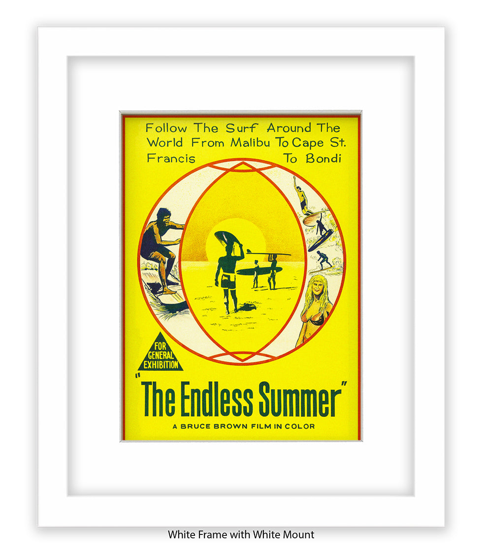 Endless Summer Follw The Surf Art Print