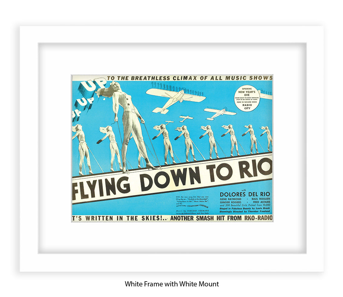 Flying Down To Rio Art Print