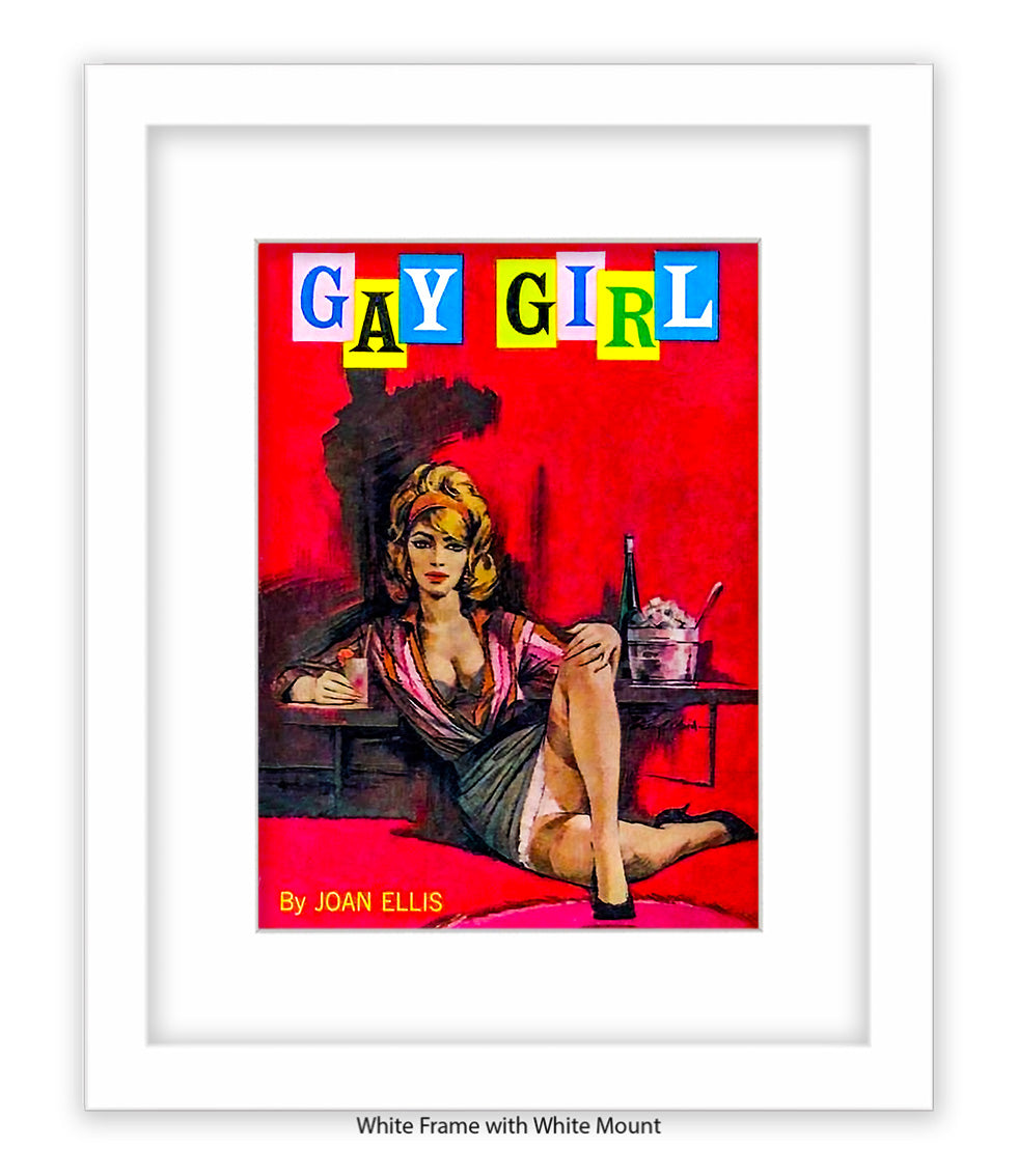Gay Girl - Art Print