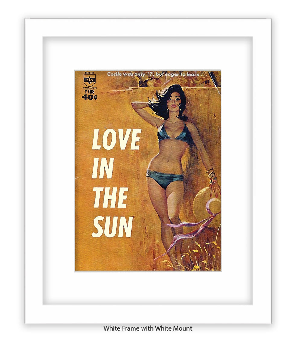 Love In The Sun - Art Print