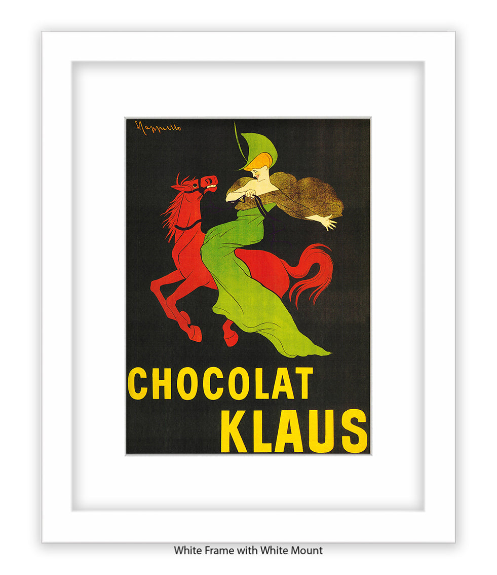 Chocolat - Klaus - Lady On Horse - Art Print