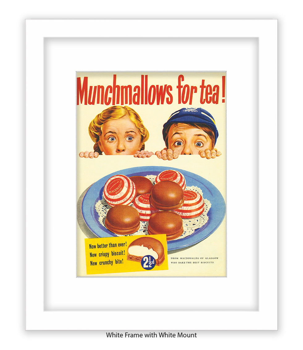 Marshmallows For Tea - Art Print