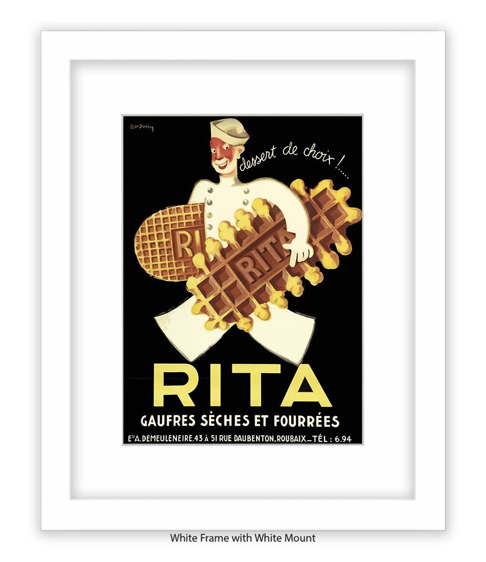Rita - Dessert De Choix - Art Print