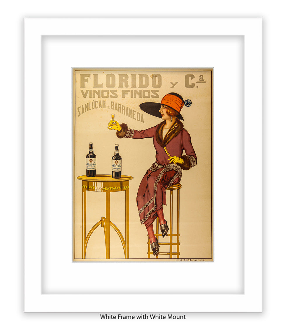 Florido Vinos Finos Art Print