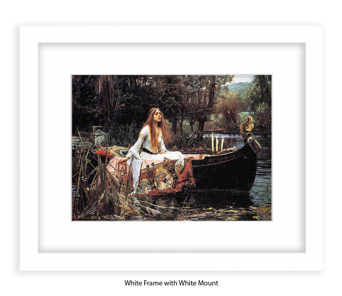 Waterhouse Lady Of Shallot Art Print