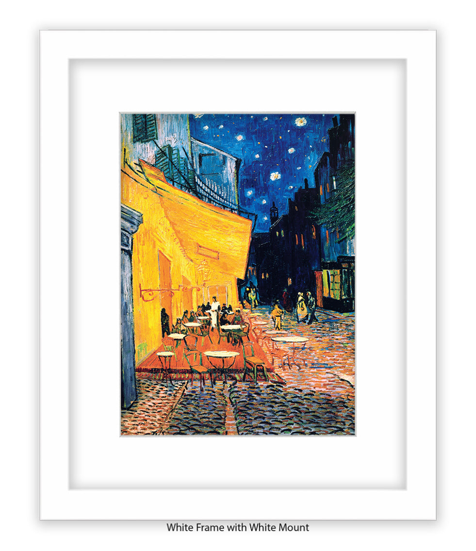 Terrace De Cafe Van Gogh Art Print