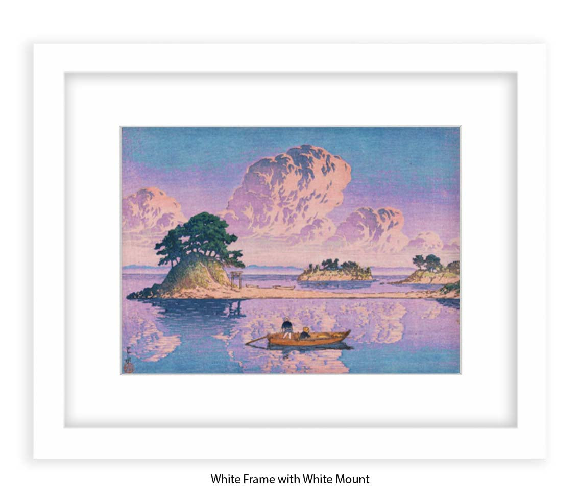 Kujukushima island, Shimabara - Hasui Kawase - Japanese Art