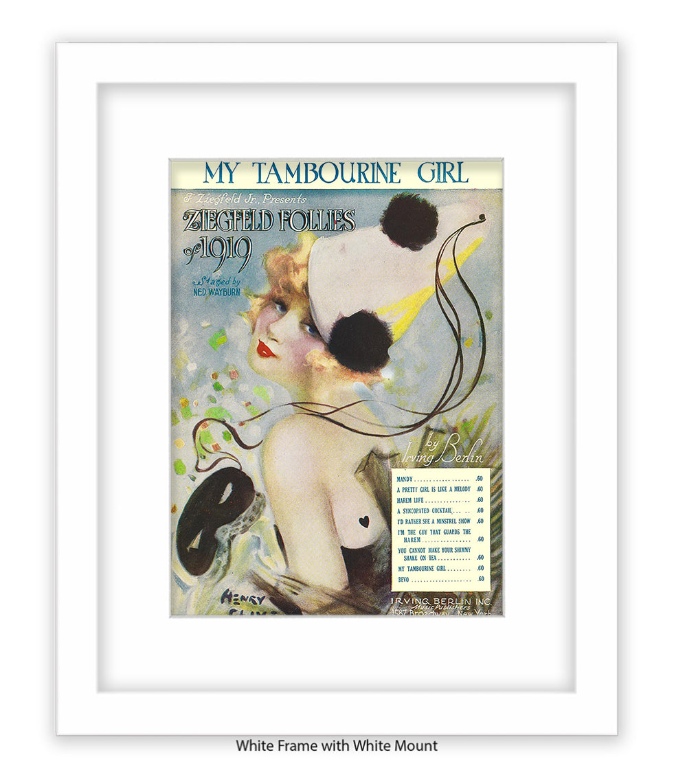 My Tambourine Girl Art Print