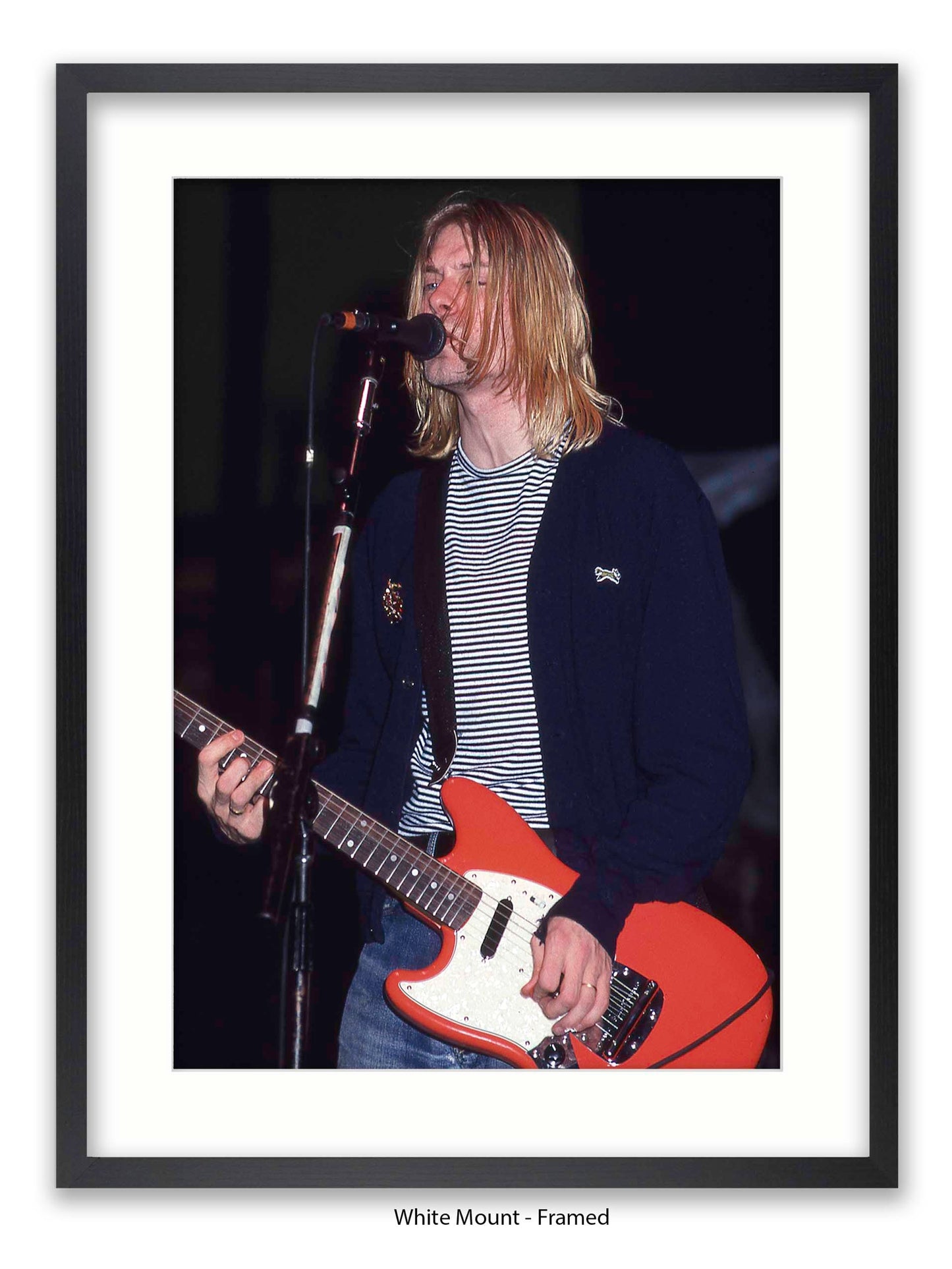 Nirvana - Kurt Cobain New York Coliseum 1993 - Poster