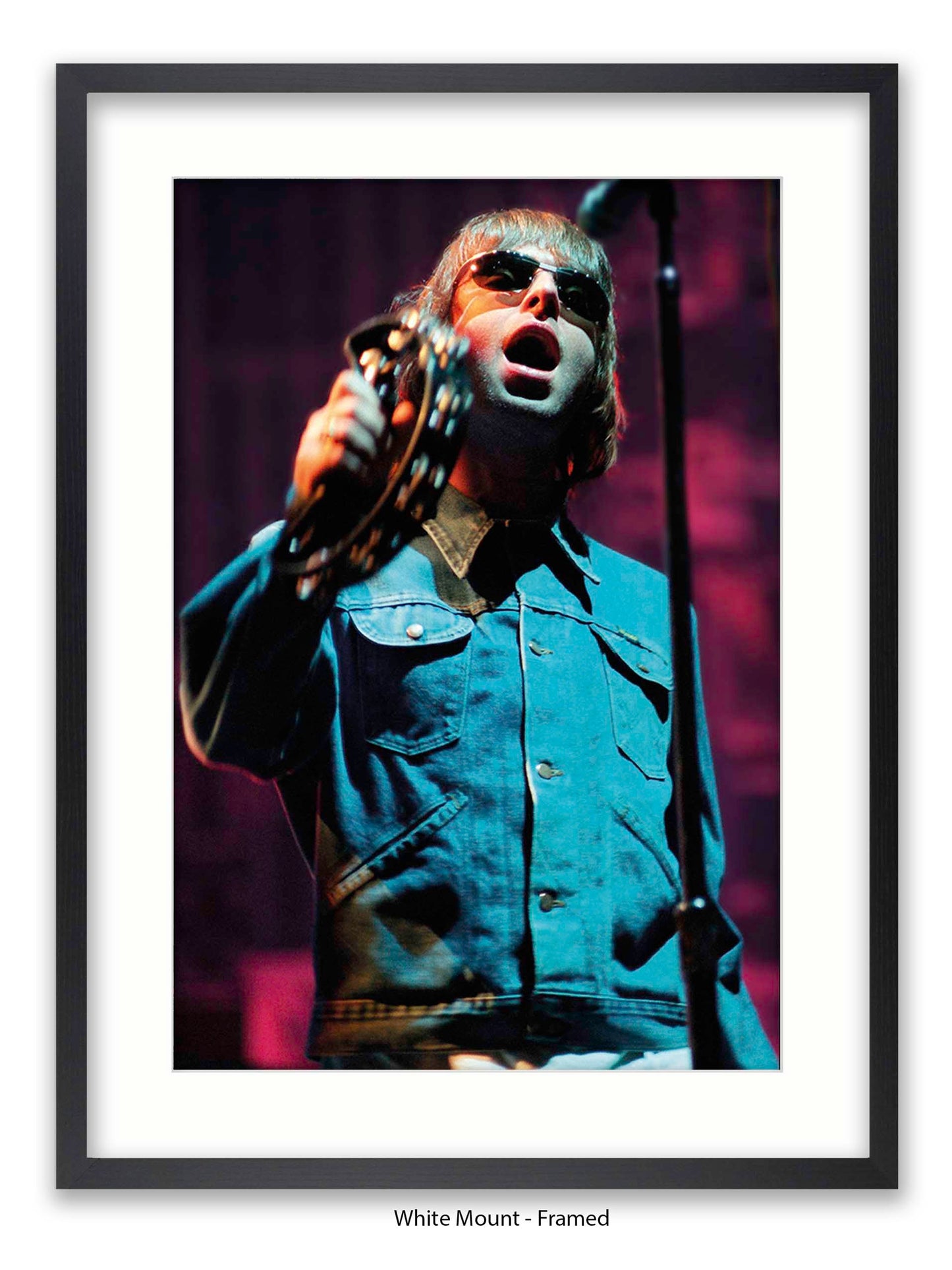 Oasis - Liam Gallagher - Glasgow, August 2000 - Poster