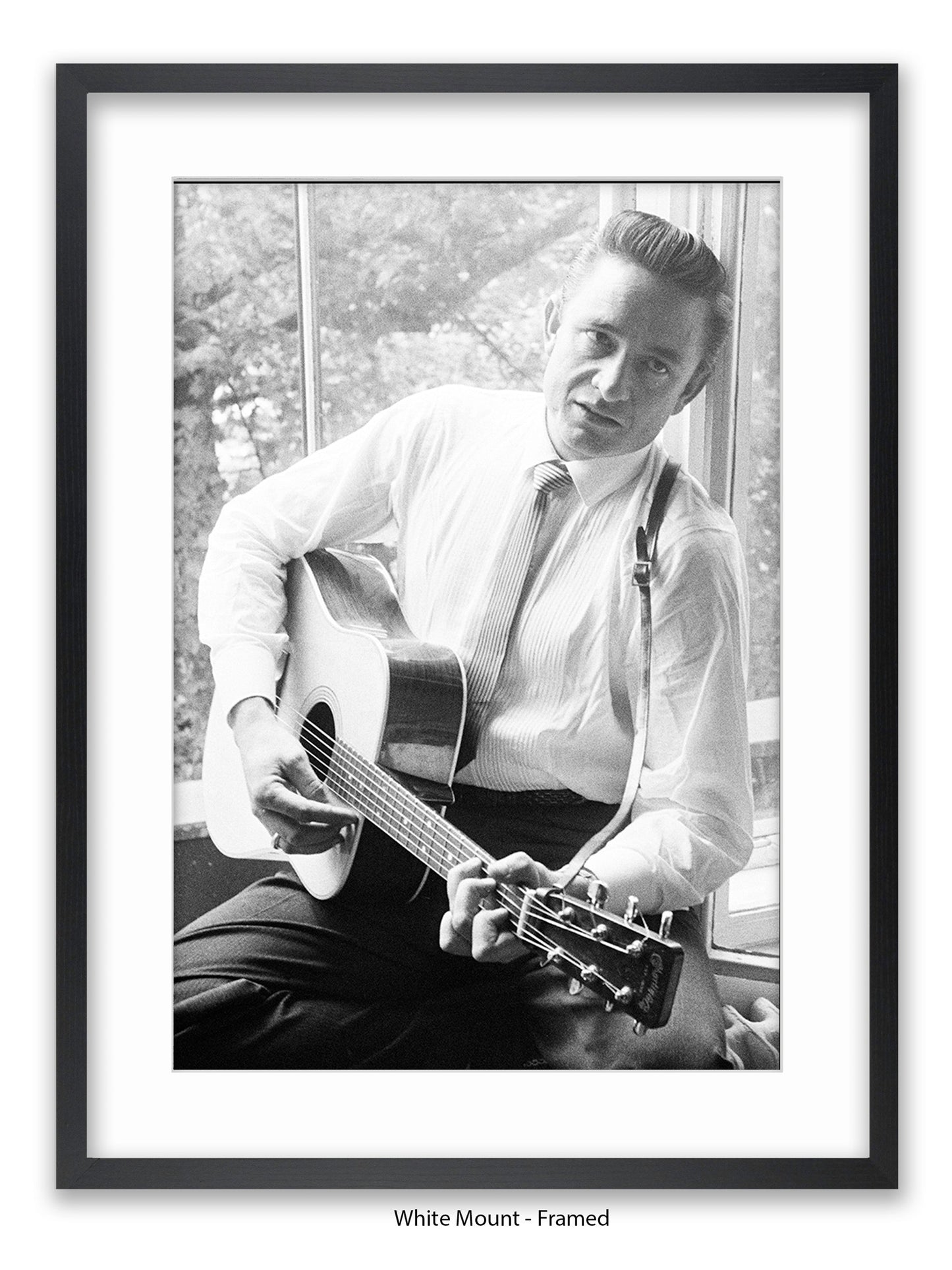 Johnny Cash - Savoy Hotel - London 1959 - Poster