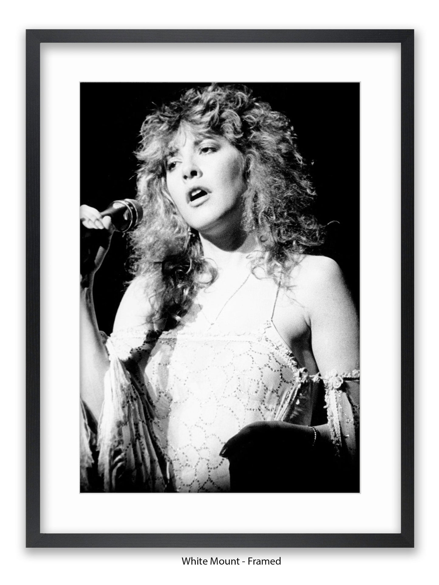 Stevie Nicks - Mic - Poster