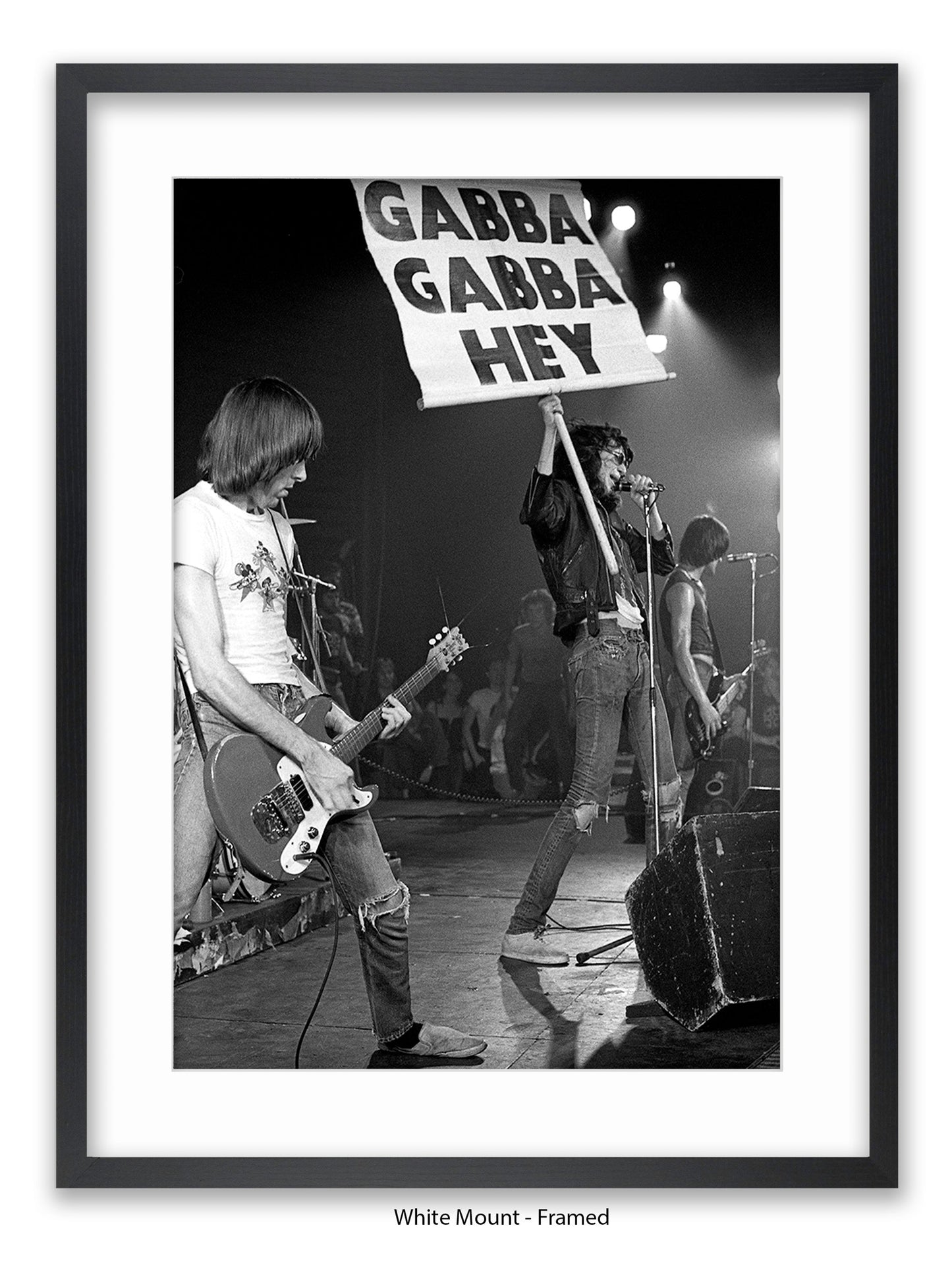 Ramones - Roundhouse, London June 6th, 1977 - Poster
