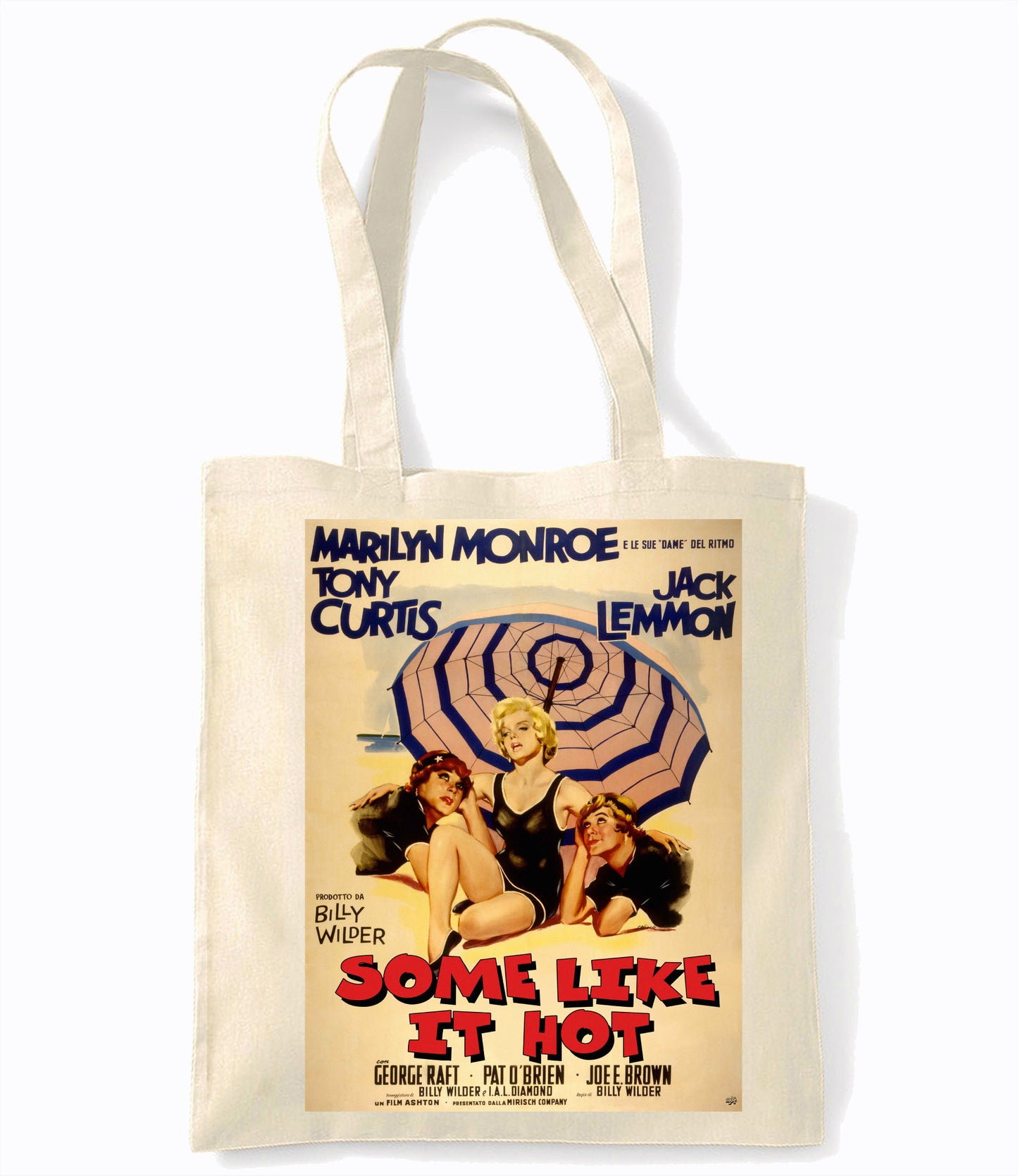 Some Like It Hot - Retro Shopping Tote Bag