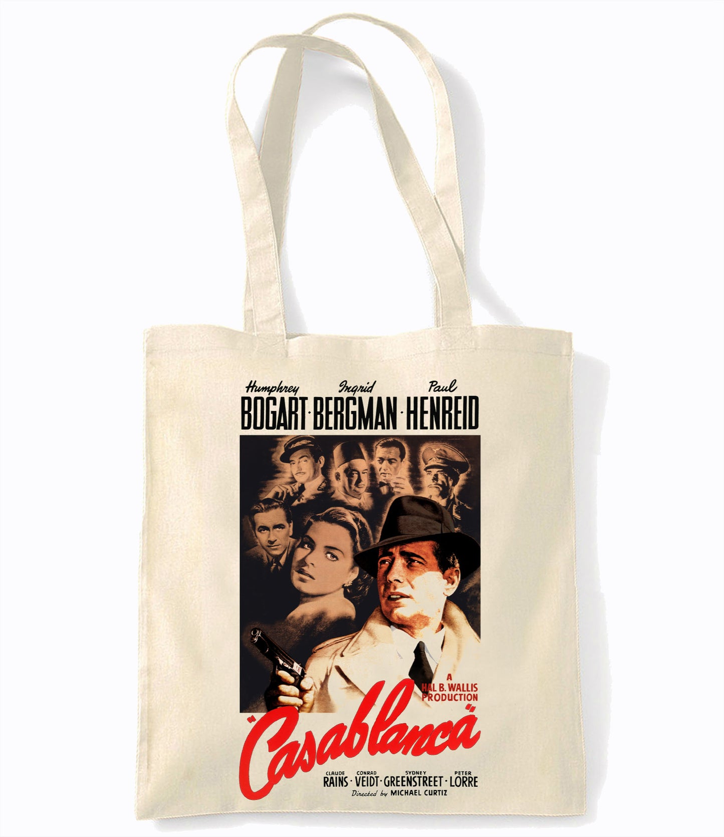 Casablanca - Retro Shopping Tote Bag