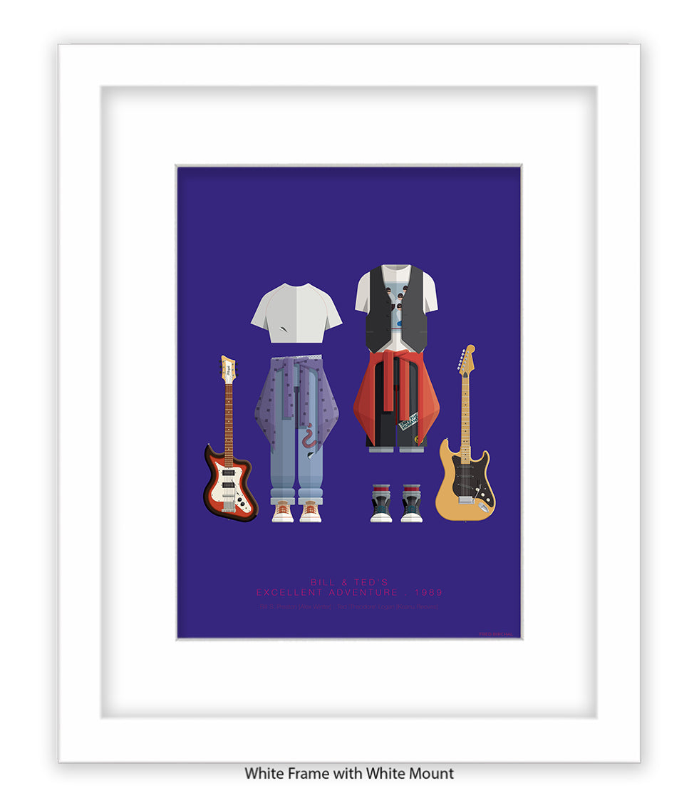 Bill & Ted's Excellent AdventureFred Birchal Art Print