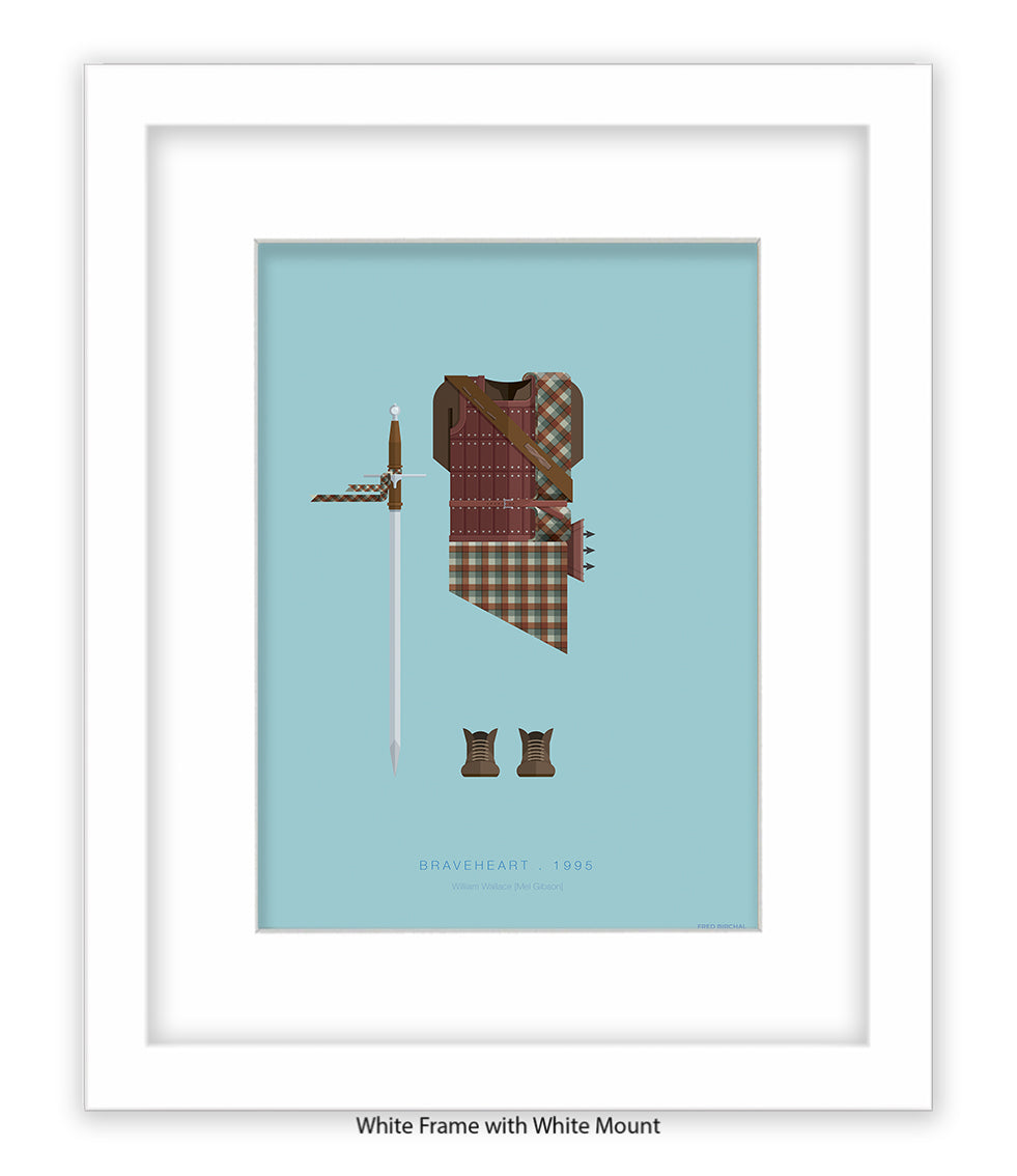 Braveheart Fred Birchal Art Print