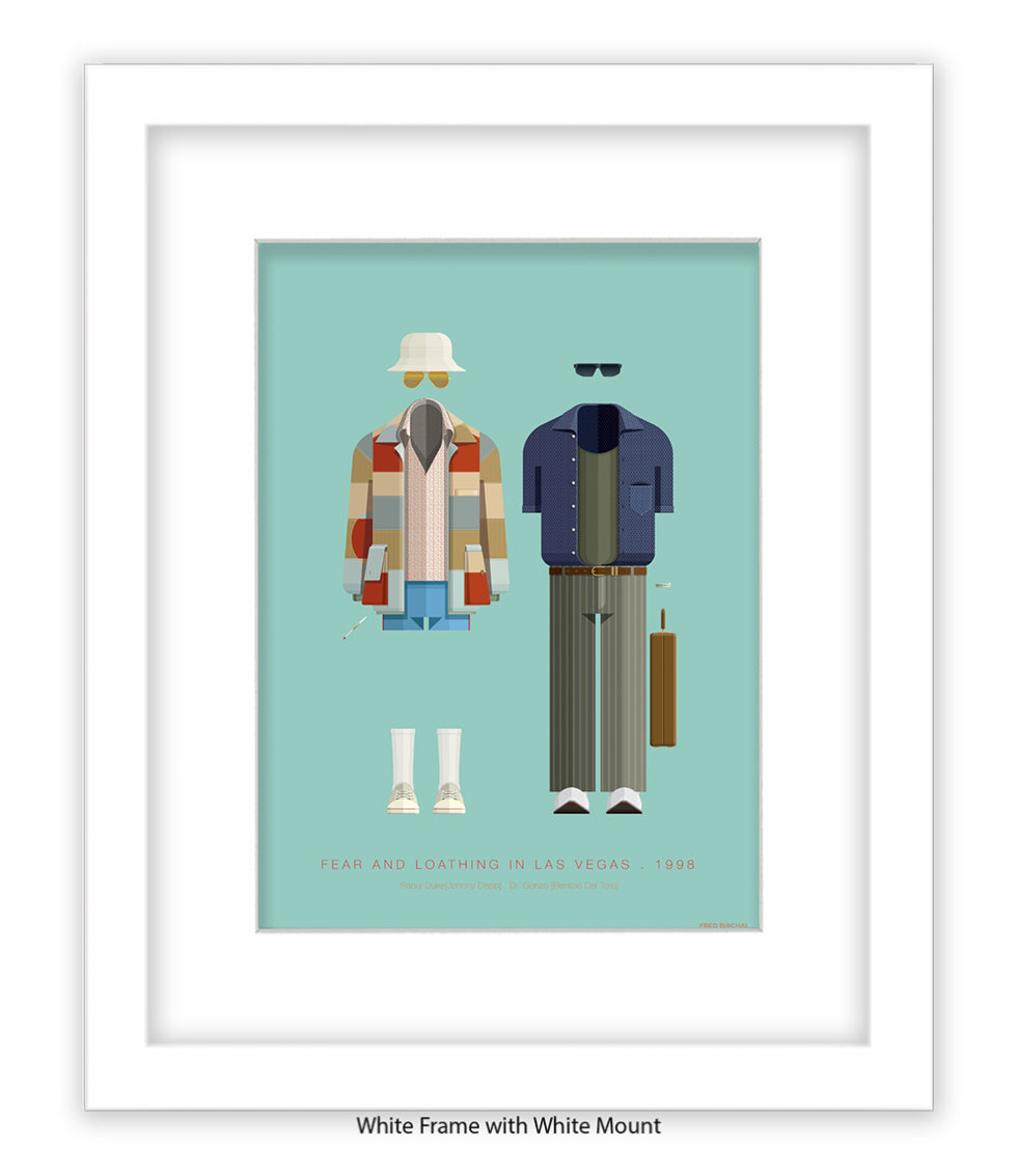 Fear & Loathing In Las Vegas Fred Birchal Art Print