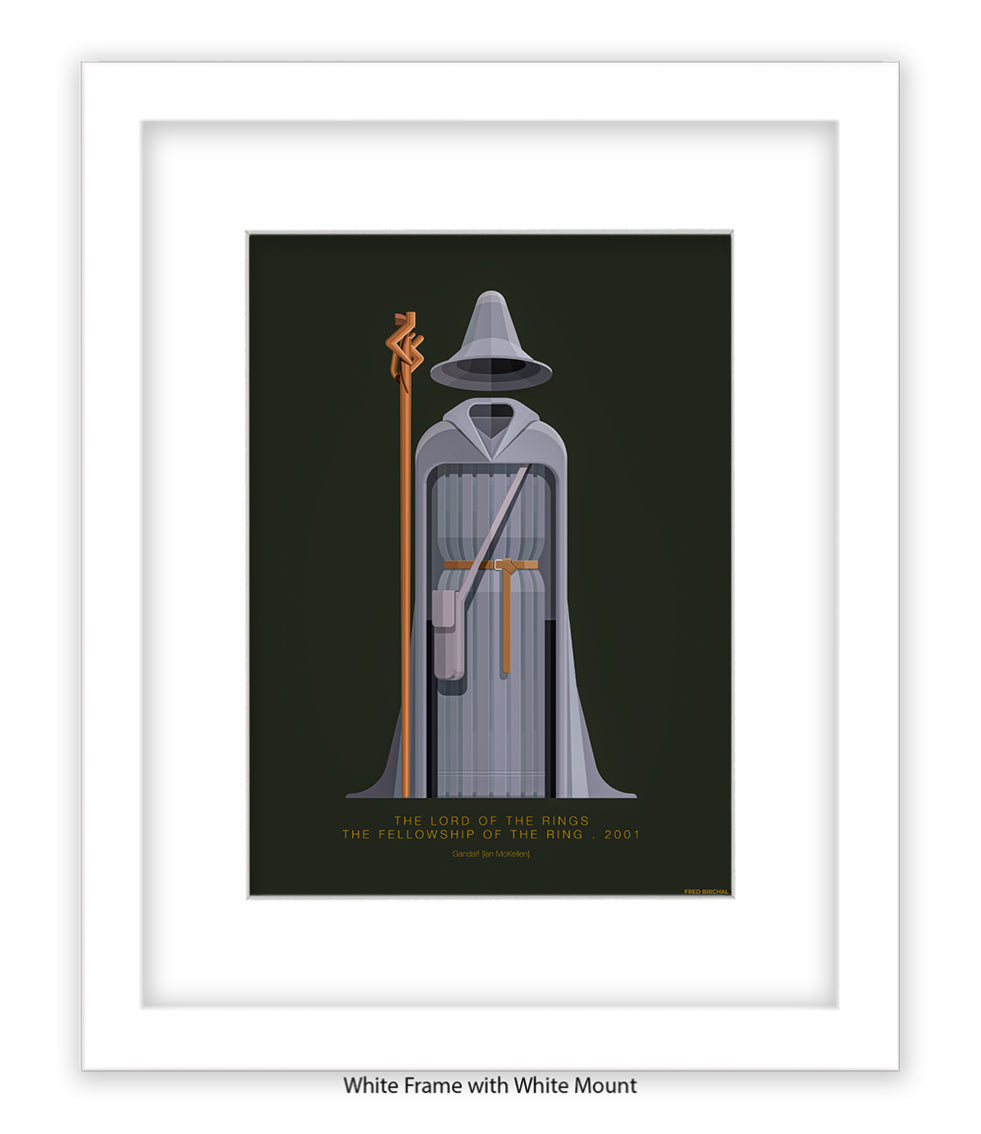 Gandalf Fred Birchal Art Print