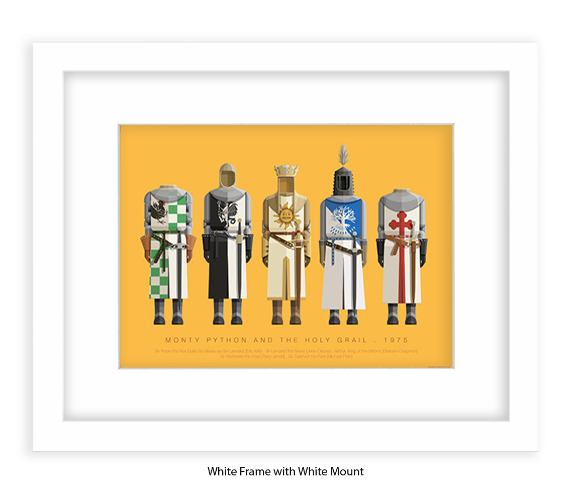 Monty Python - Holy Grail Fred Birchal Art Print