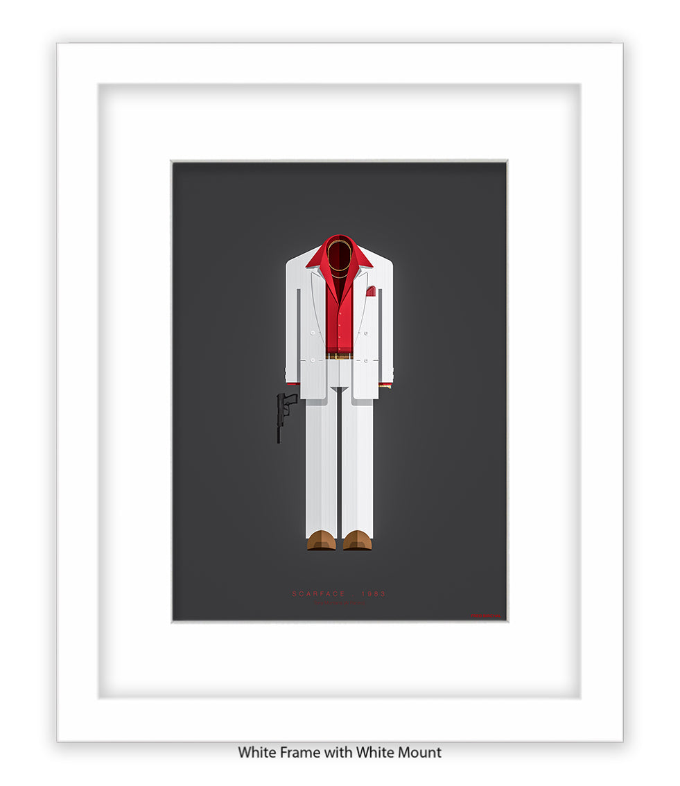 Scarface Fred Birchal Art Print