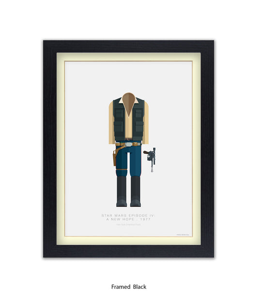 Han Solo Fred Birchal Art Print