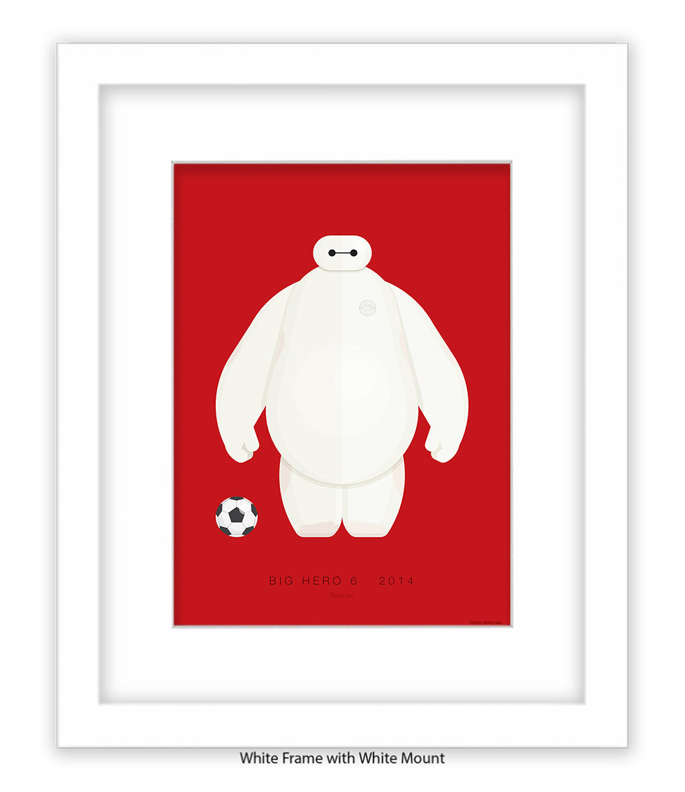 Big Hero 6 Baymax Fred Birchal Art Print