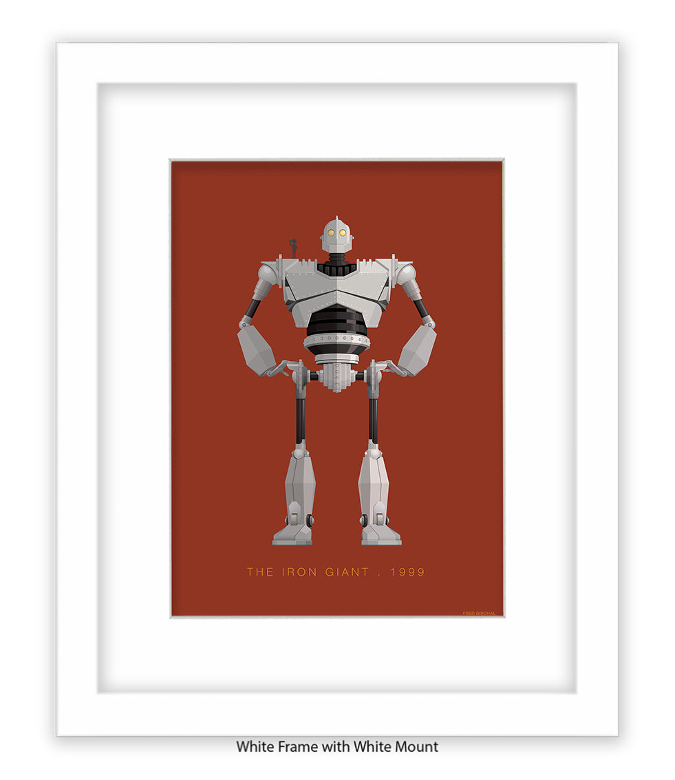 Iron Giant Fred Birchal Art Print
