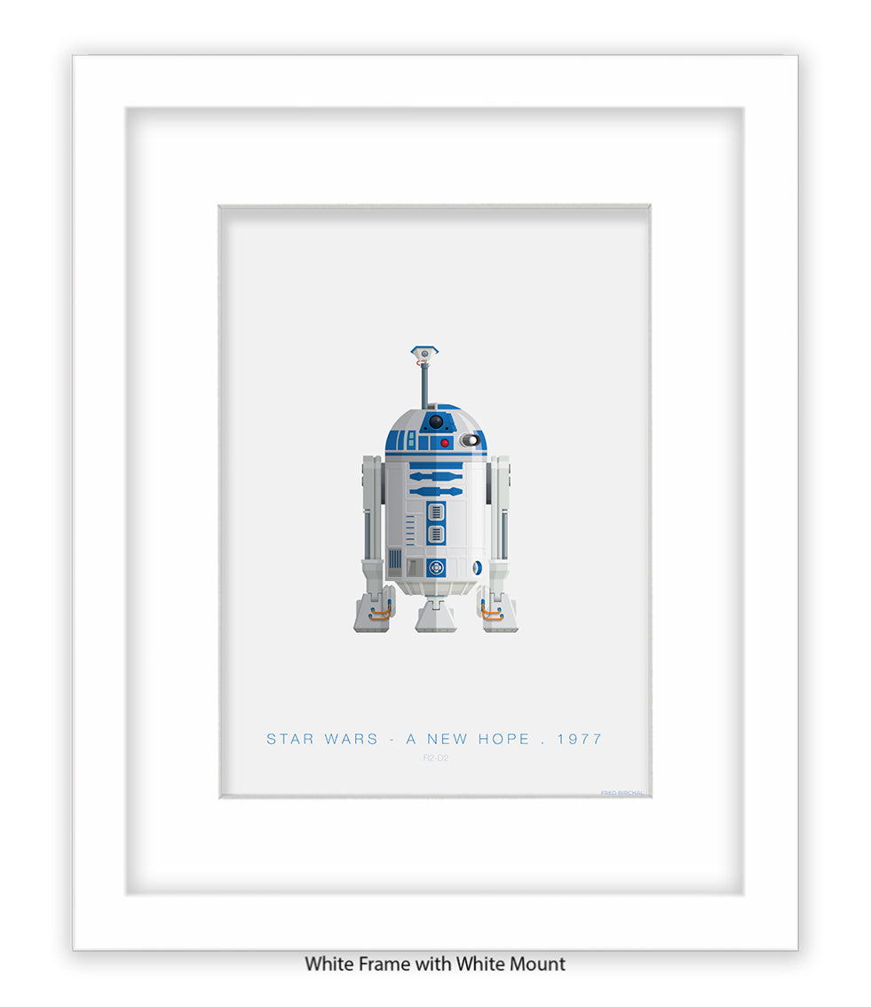 R2 D2 Fred Birchal Art Print