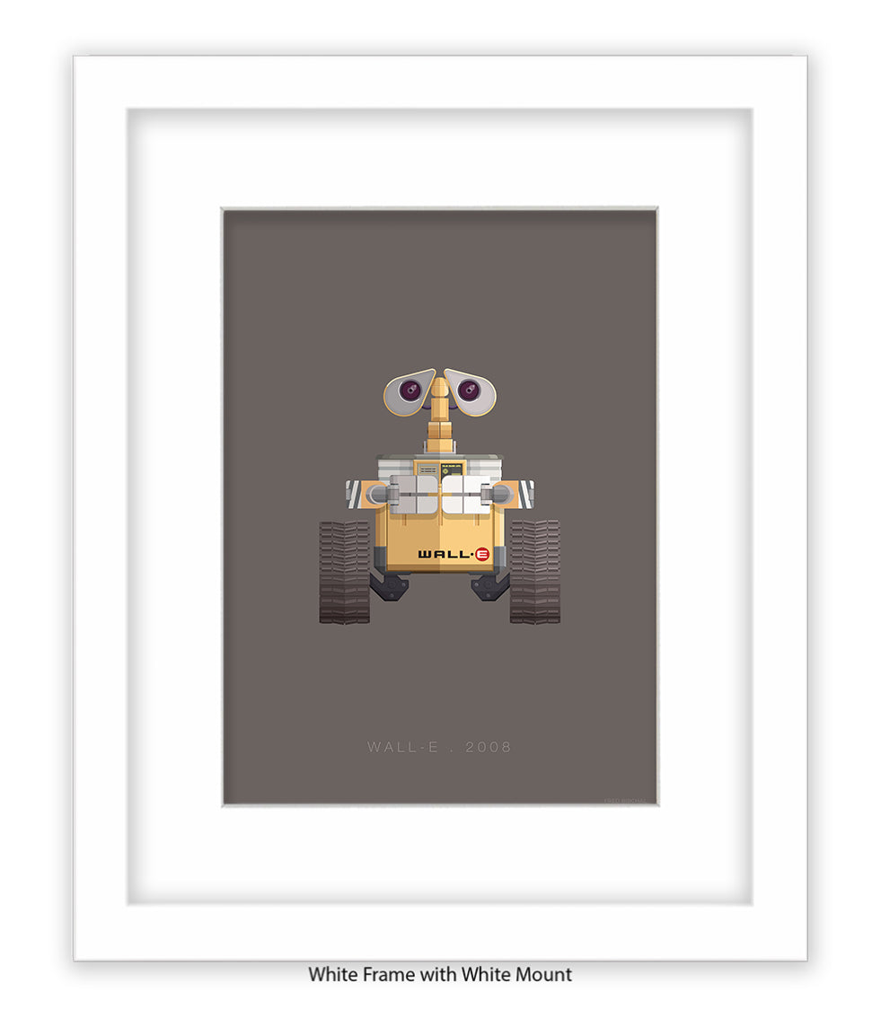 Wall E Tracks Fred Birchal Art Print