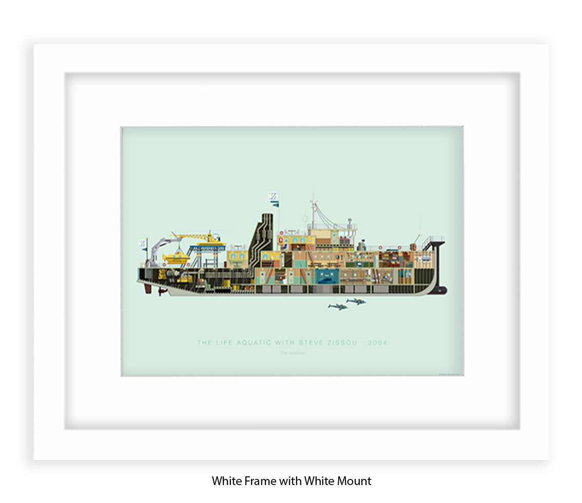 Life Aquatic With Steve Zissou - The Belafonte Fred Birchal Art Print