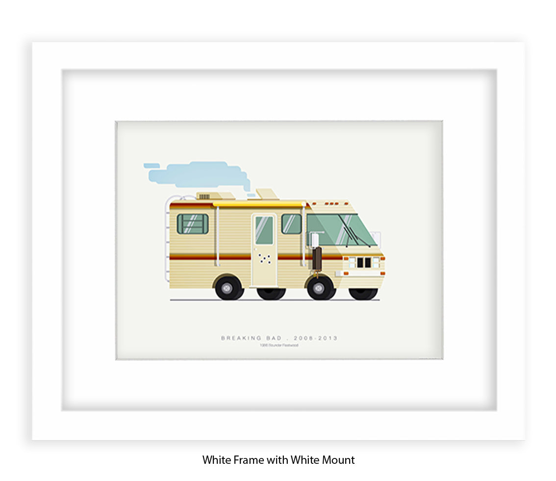 Breaking Bad -1986 Bounder Fleetwood - Fred Birchal Art Print