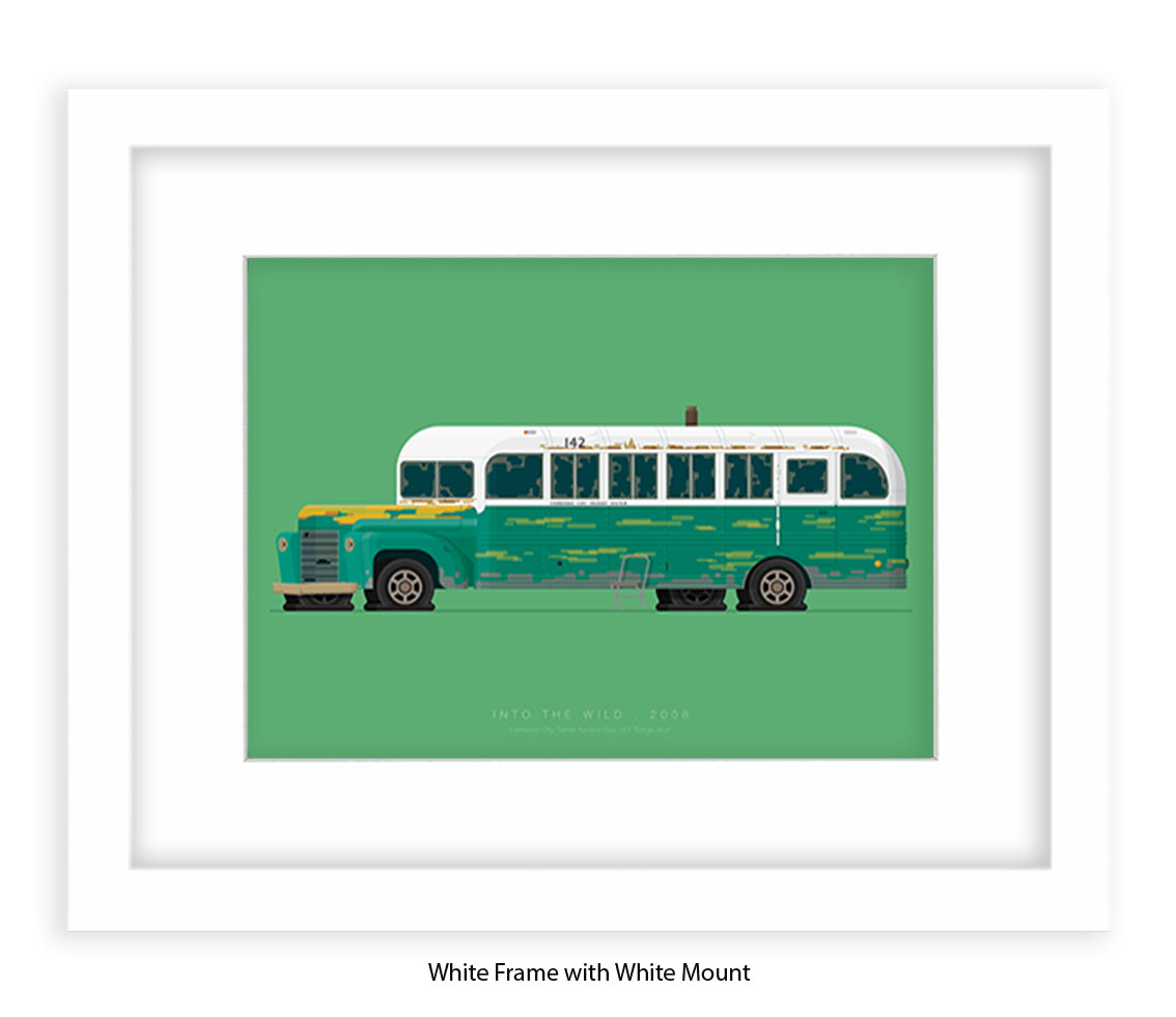 Into The Wild - Magic Bus - Fred Birchal Art Print