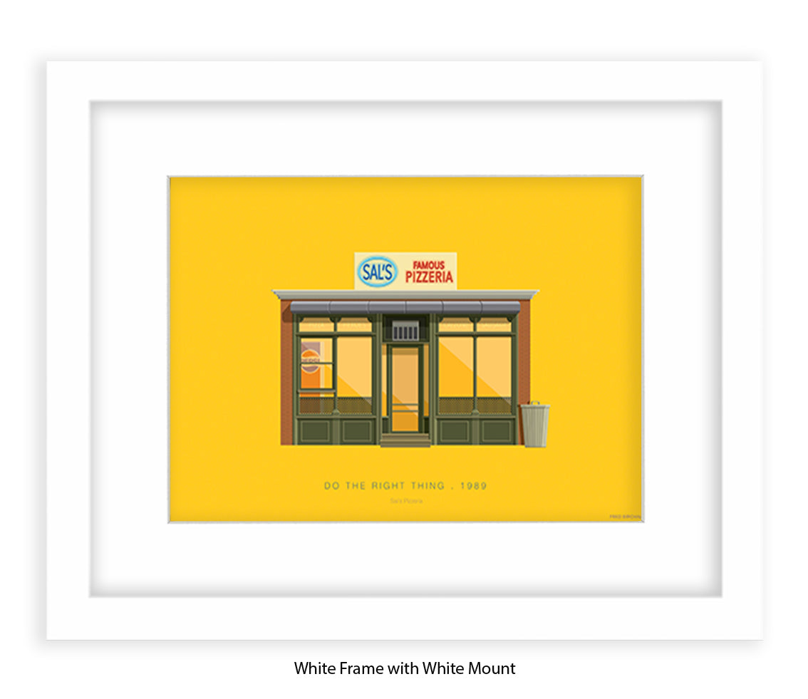 Do The Right Thing - Sal's Pizzeria - Fred Birchal Art Print