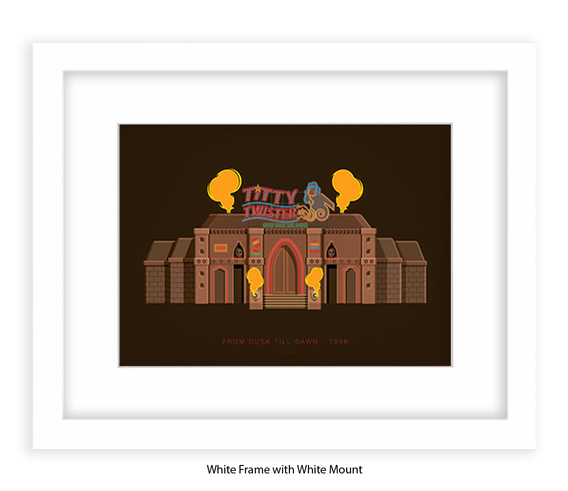 Dusk Til Dawn - Titty Twister - Fred Birchal Art Print