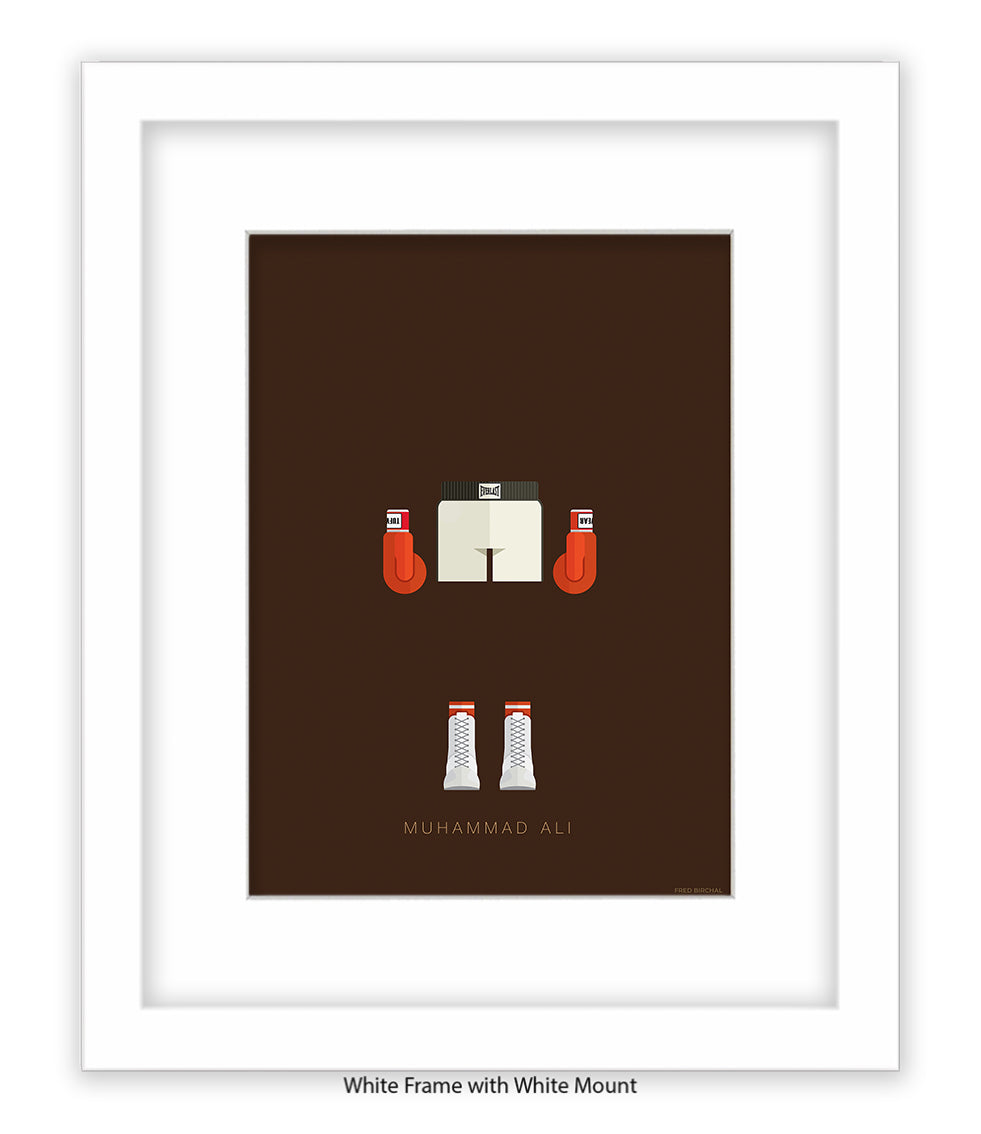 Muhammad Ali Fred Birchal Art Print