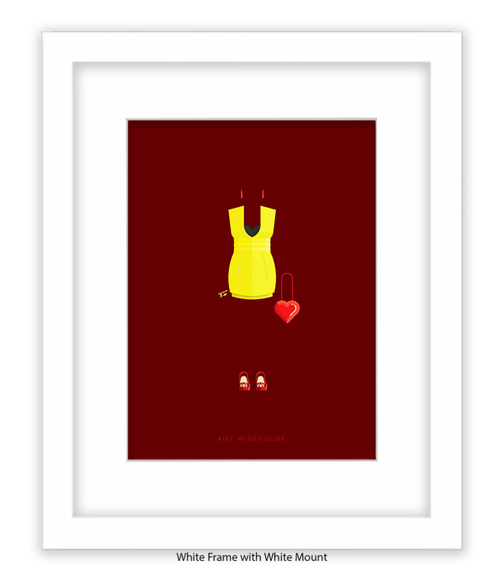 Amy Winehouse Fred Birchal Art Print