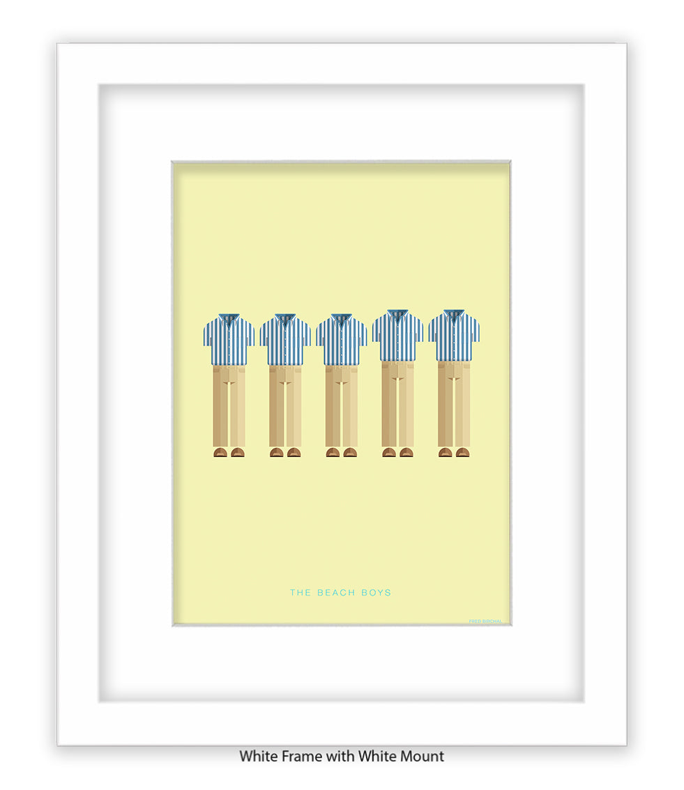 Beach Boys Fred Birchal Art Print