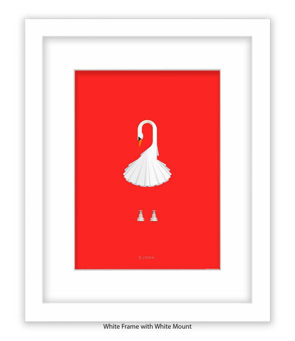 Bjork Fred Birchal Art Print
