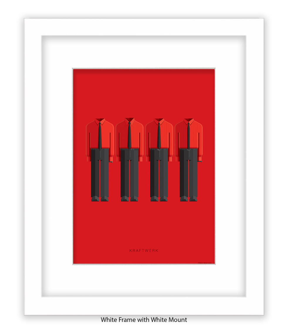Kraftwerk Fred Birchal Art Print