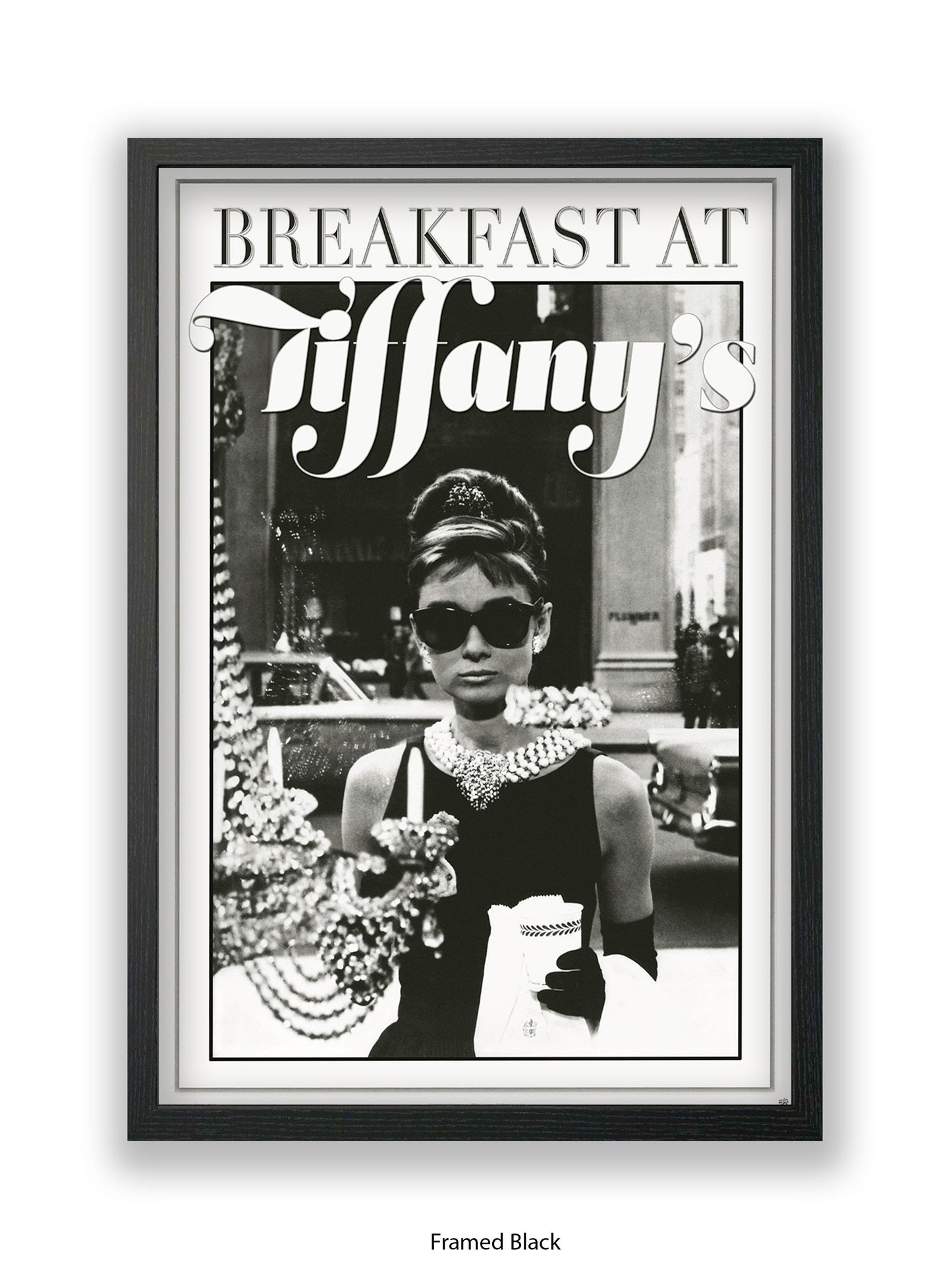 Breakfast At Tiffany's - Window Coffee Cup - One sheet poster