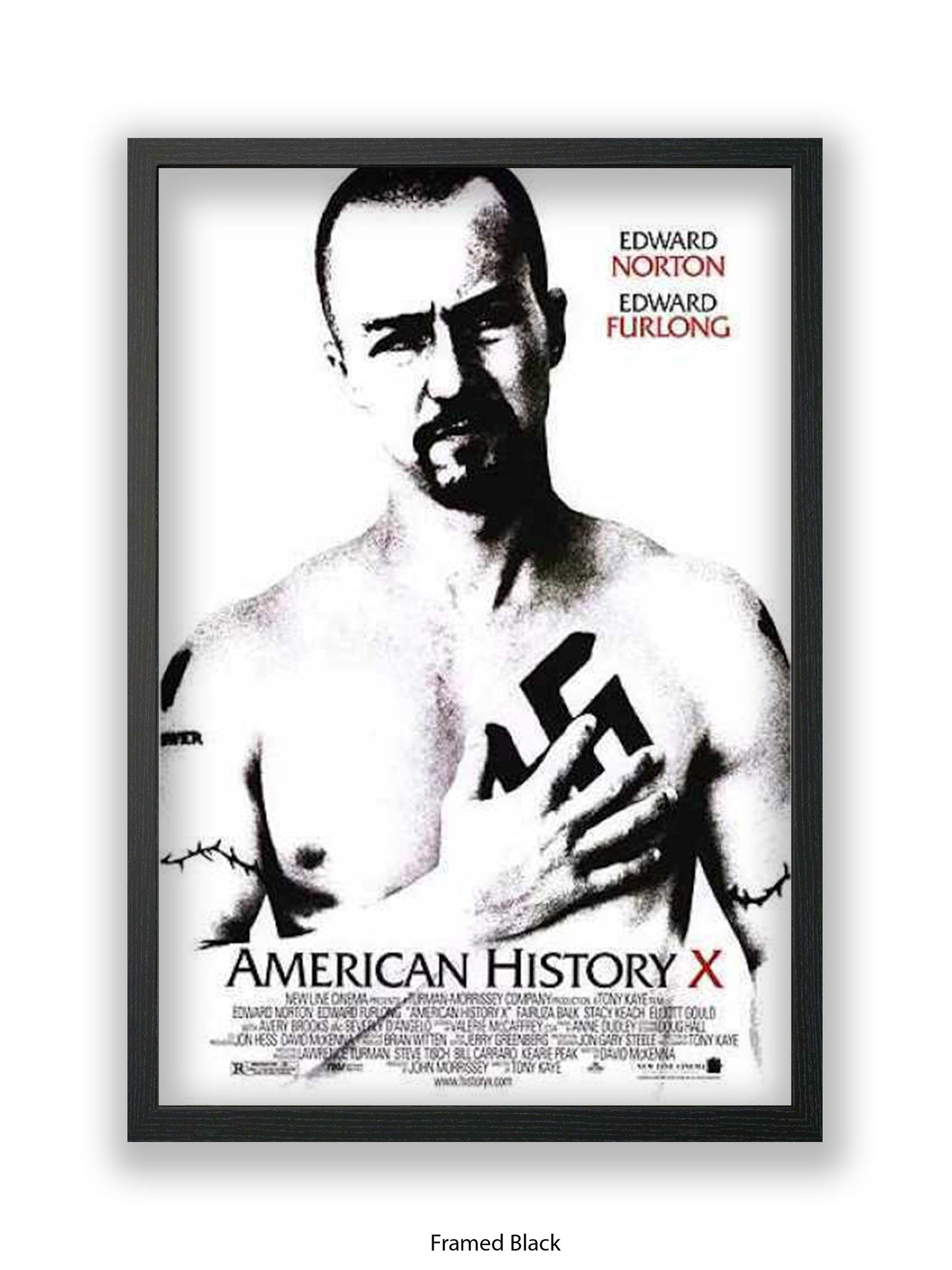 American History X - Very rare - One sheet poster