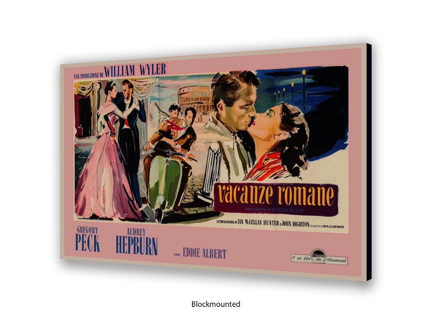 Roman Holiday - Vacanze Romane- Extremeley rare 1980s - One Sheet poster
