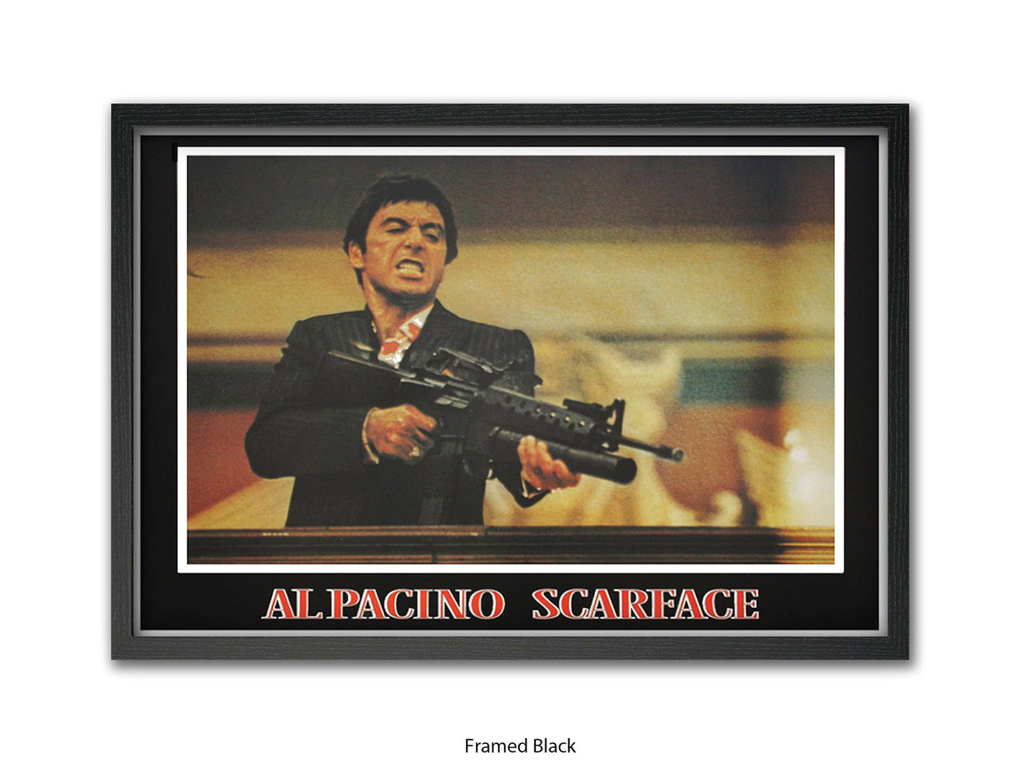 Scarface - Machine Gun - Very rare 1980 - One sheet poster