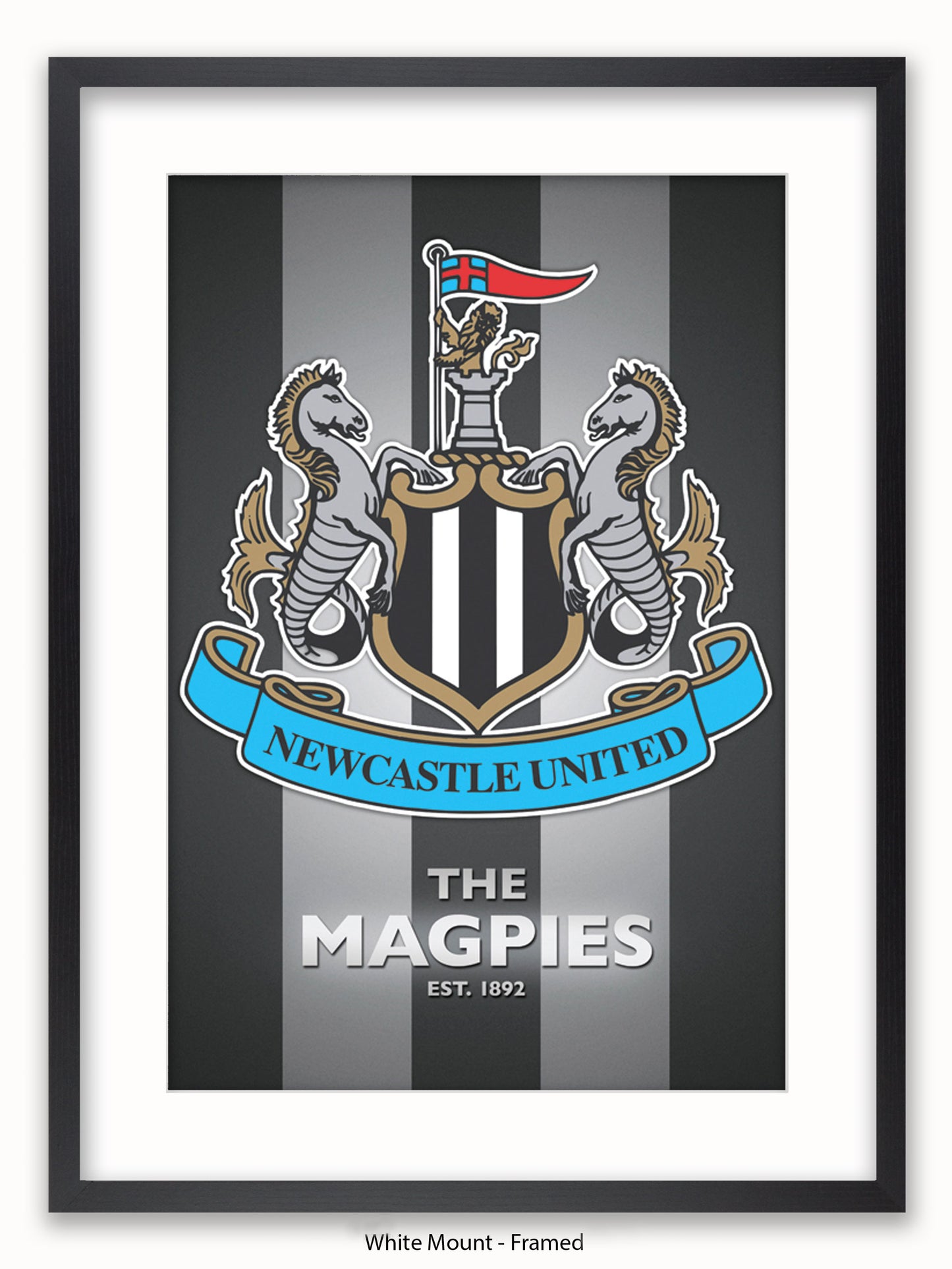 Newcastle Utd The Magpies Poster