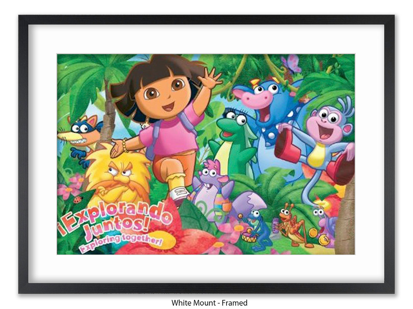Dora the Explorer - Explorando Juntos! Exploring Together Official Paper Poster