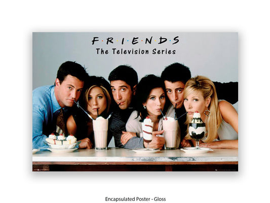Friends - The Television Series Milkshakes Official - Poster