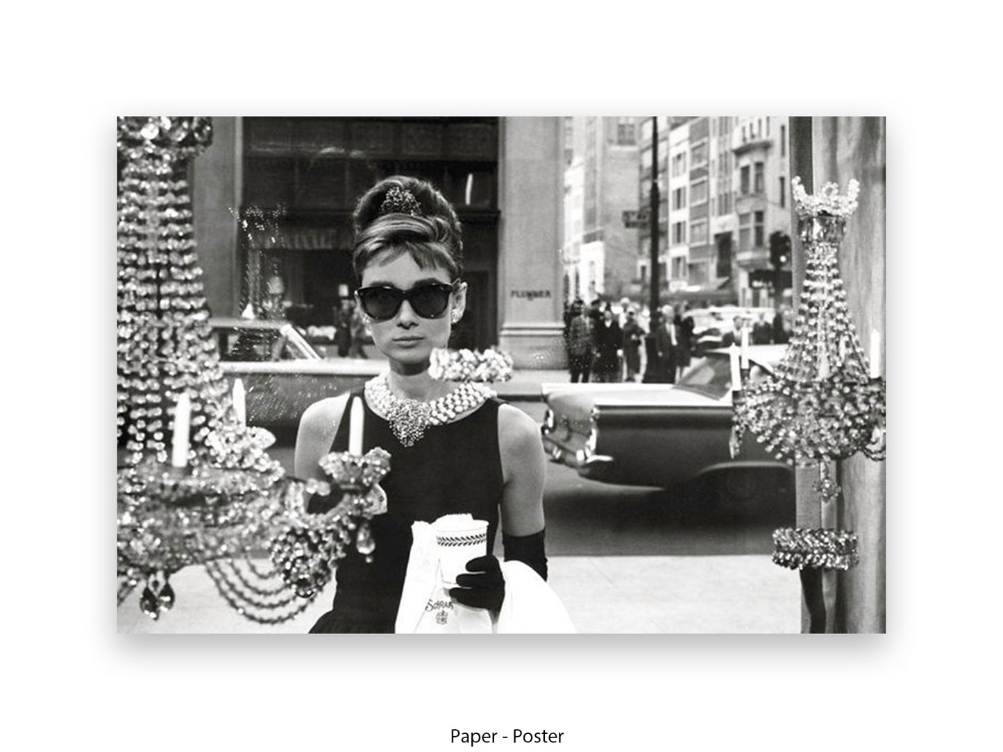 Breakfast at Tiffany's Giant Poster – Official Audrey Hepburn Movie Still (Pyramid International)
