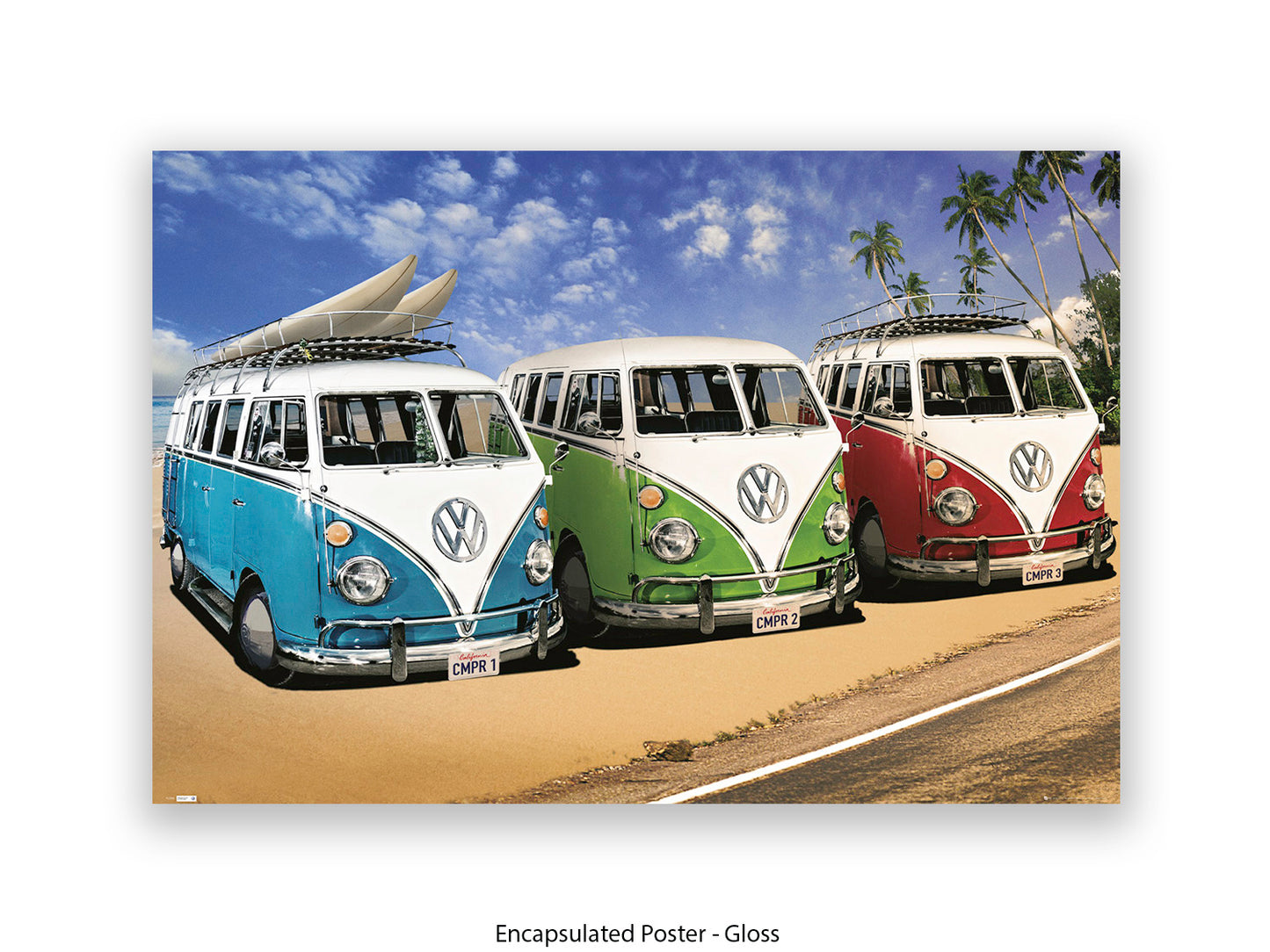 Camper Van Art Giant Poster